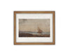 READY to SHIP 24X36 Vintage Framed Canvas Art // Framed Vintage Nautical Print // Sailboat Art // Beach House print //#COAS-136