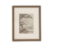 Vintage Framed Canvas Art #LAN-245