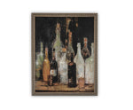 Vintage Framed Canvas Art #ST-624