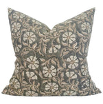 Designer "Arlington" Block Print Pillow Cover