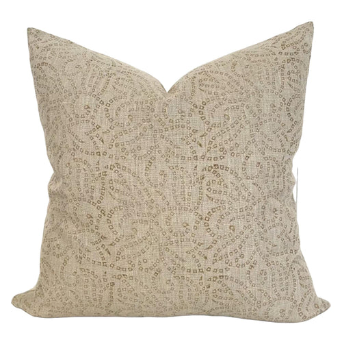 Designer "Twisp" Floral Pillow Cover