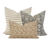 Linen + Cloth Curated Pillow Collection #1 // Torrance, Arlington, Corvallis Pillows // Designer Pillow Combos // Neutral Pillow Set