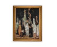 READY to SHIP 8X10 Vintage Framed Canvas 1 // Vintage Painting // Vintage Kitchen Still Life // Farmhouse print //#ST-624