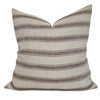 Designer "Granger" Striped Pillow Cover