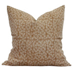 Designer "Duvall" Floral Block Print Pillow Cover