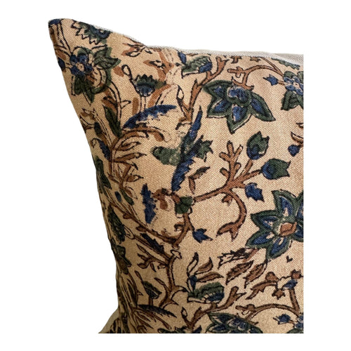 Designer Stayton Pillow Cover in Block Print