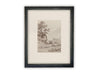 READY to SHIP 18X24 Vintage Framed Canvas Art // Framed Vintage Print // Vintage Painting // Country Landscape //#LAN-248