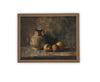 Vintage Framed Canvas Art // Framed Vintage Print // Vintage Apples Still Life Painting // Farmhouse Kitchen Print //#ST-633