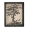 READY to SHIP 11x14 Vintage Framed Canvas Art // Framed Vintage Print // Country Landscape // Farmhouse print //#BOT-159