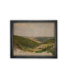 Vintage Framed Canvas Art #LAN-154