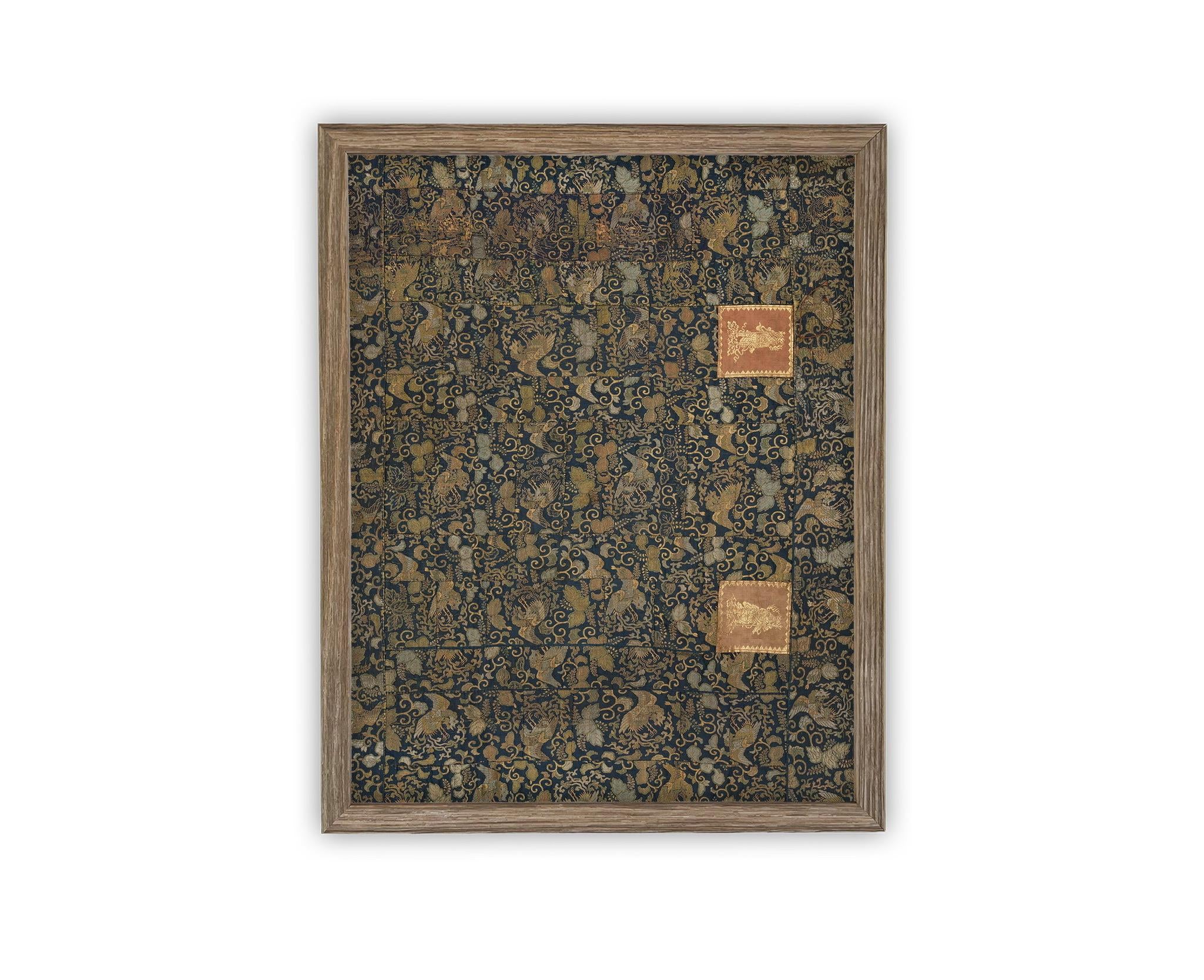 Vintage Framed Canvas Art // Framed Vintage Print // Vintage Painting // Moody Tapestry Art // Farmhouse print //#MSC-108