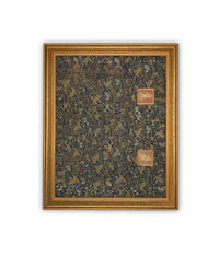 Vintage Framed Canvas Art // Framed Vintage Print // Vintage Painting // Moody Tapestry Art // Farmhouse print //#MSC-108