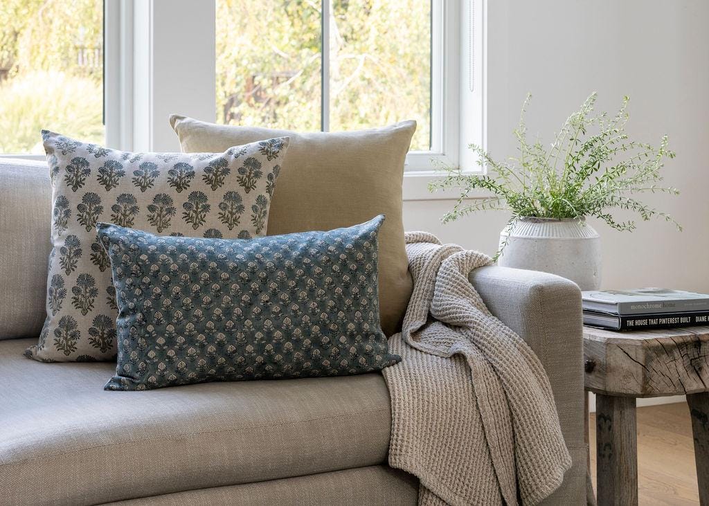 Designer "Kensington" Pillow Cover