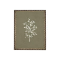 Framed Vintage Botanical Sketch Print: Farmhouse Canvas Art #ST-169