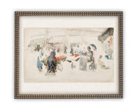 Framed Canvas Art #LAN-169