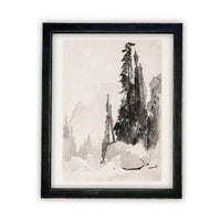 Framed Canvas Art #LAN-161