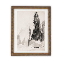 Framed Canvas Art #LAN-161