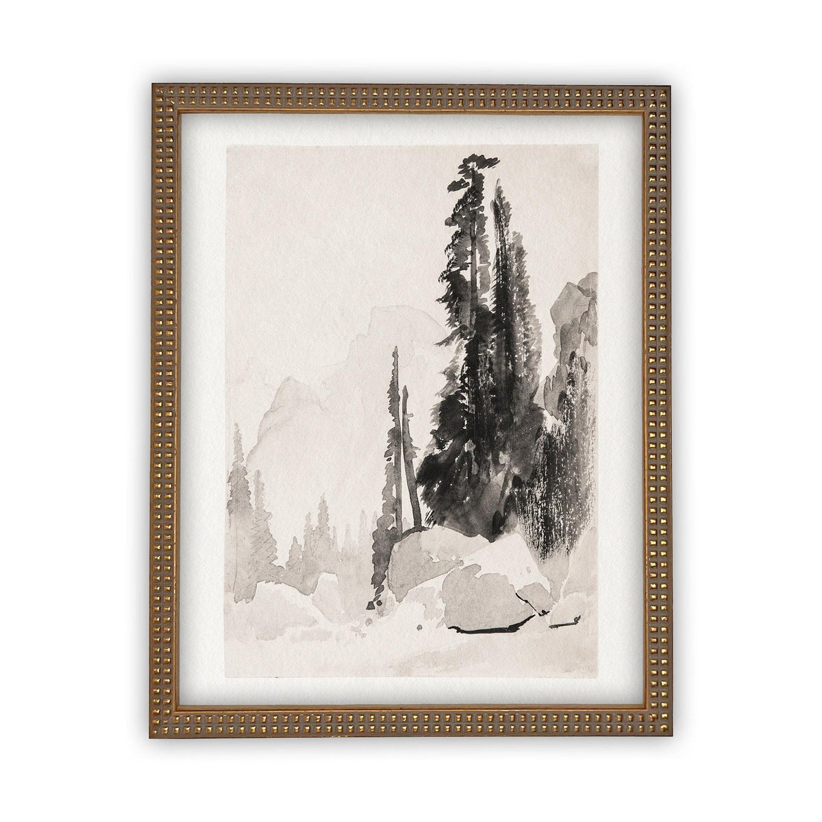 Framed Canvas Art #LAN-161