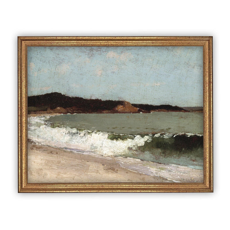 READY to SHIP 11X14 Vintage Framed Canvas Art Frame #COAS-155