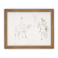 Framed Canvas Art #A-131