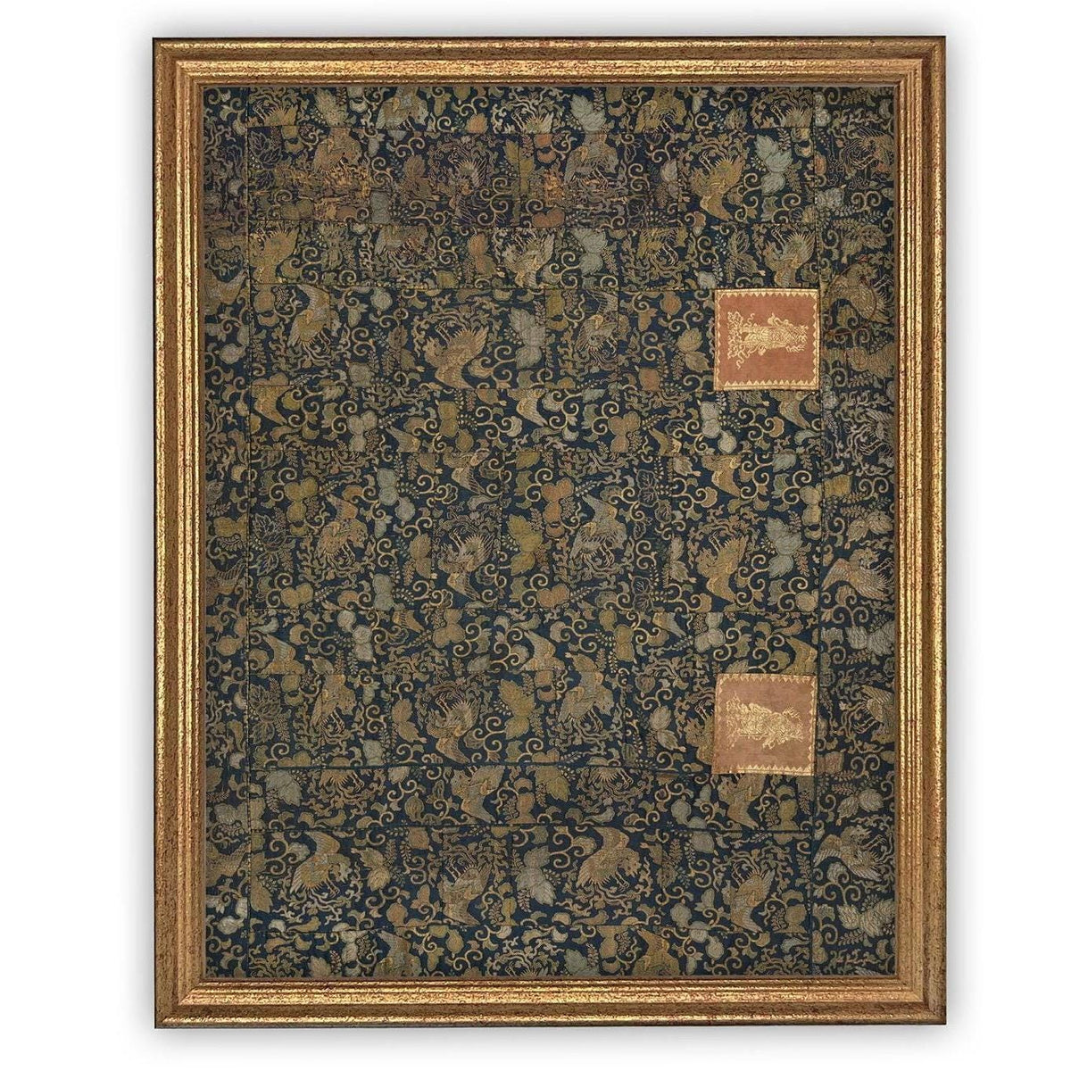 Vintage Framed Canvas Art #MSC-108