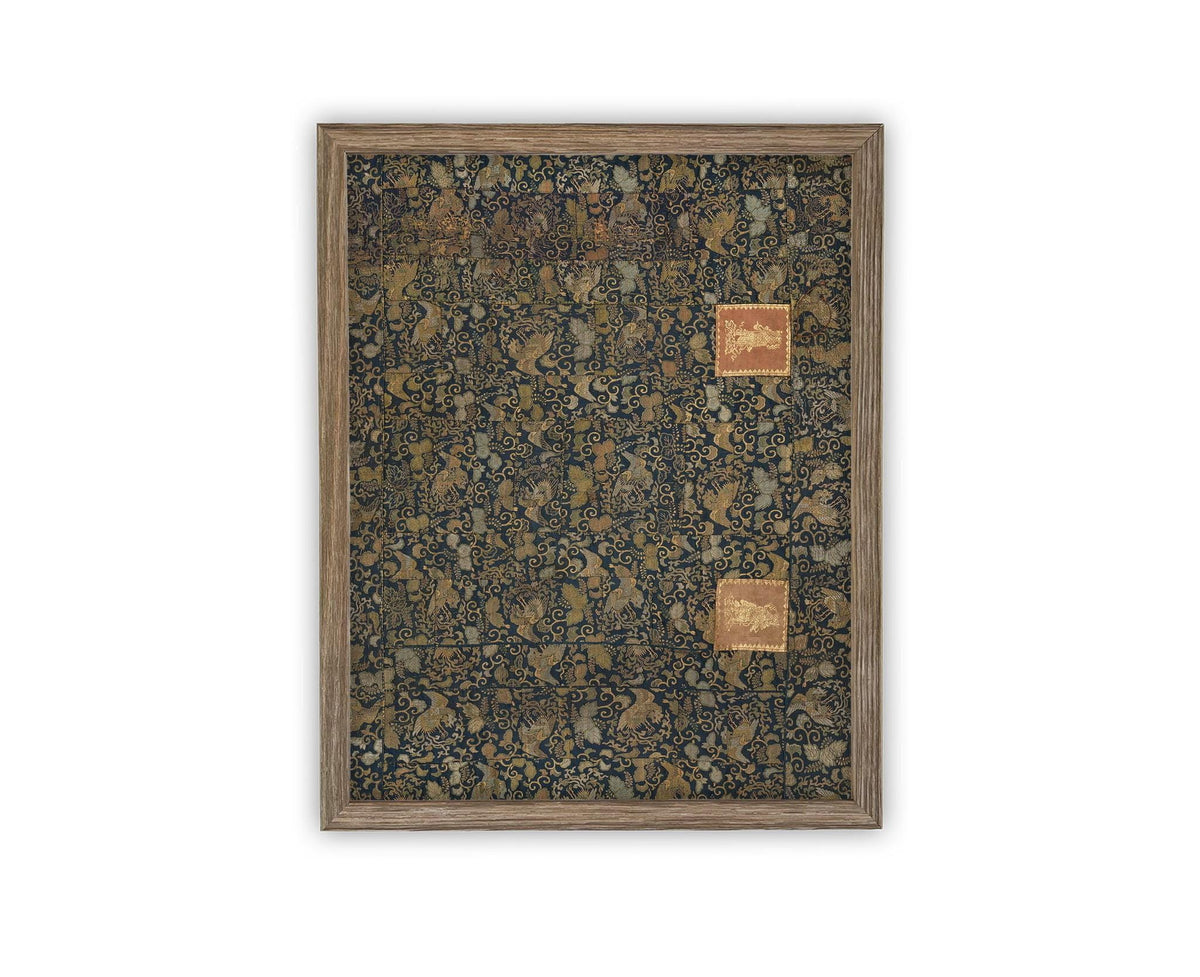 Vintage Framed Canvas Art #MSC-108