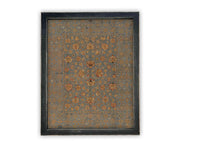 READY to SHIP 24X36 Vintage Floral Canvas Art Print - Framed Tapestry Reproduction