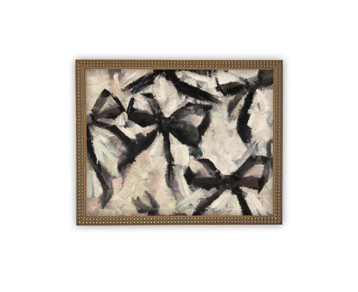 Vintage Framed Canvas Art #MSC-106