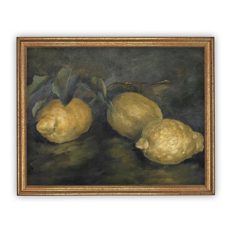 Vintage Framed Canvas Art #ST-610