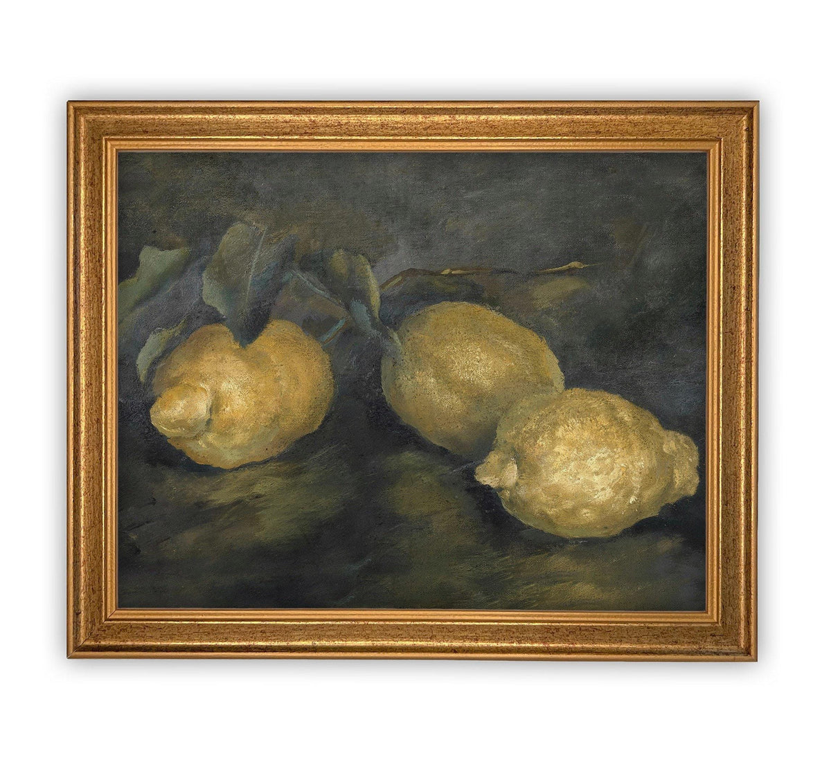 Vintage Framed Canvas Art #ST-610