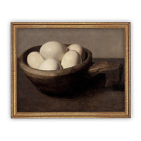 Vintage Framed Canvas Art #ST-613