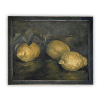 Vintage Framed Canvas Art #ST-610