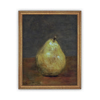 Vintage Framed Canvas Still Life Art #ST-615