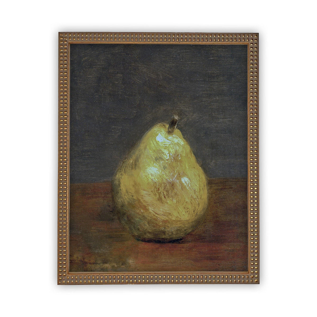 Vintage Framed Canvas Still Life Art #ST-615