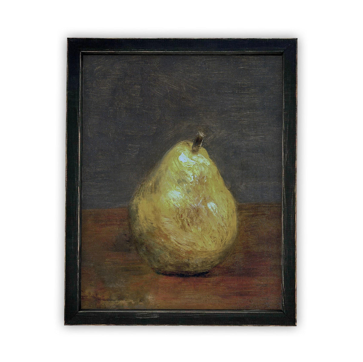 Vintage Framed Canvas Still Life Art #ST-615