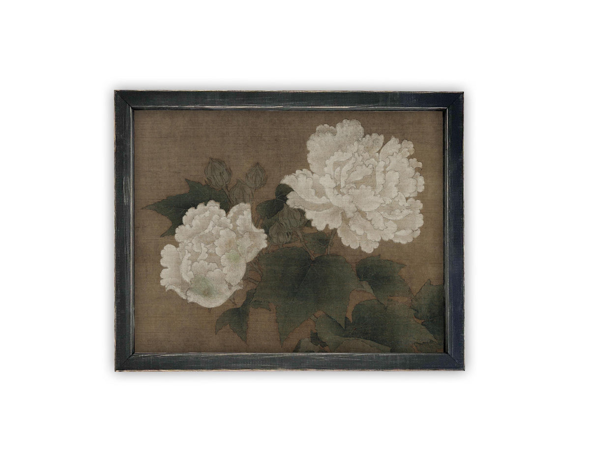 Vintage Framed Canvas Art #BOT-154