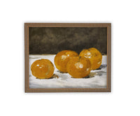 Vintage Framed Canvas Art #ST-626