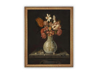 Vintage Framed Canvas Art #BOT-161