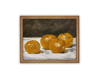 Vintage Framed Canvas Art #ST-626