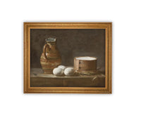Vintage Framed Canvas Art #ST-627