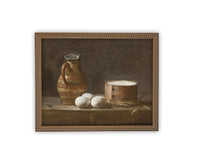 Vintage Framed Canvas Art #ST-627