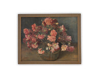 Vintage Framed Canvas Art #BOT-156