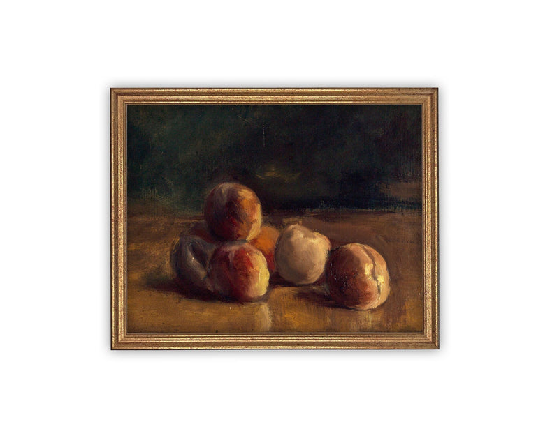 Vintage Framed Canvas Art #ST-629