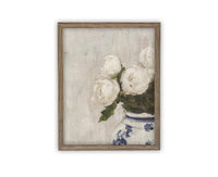 Vintage Framed Canvas Art #BOT-162