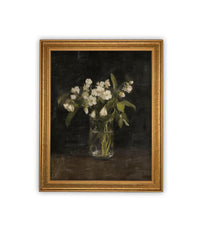 Vintage Framed Canvas Art #BOT-165