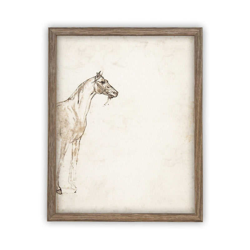 Framed Vintage Farmhouse Canvas Art #A-130