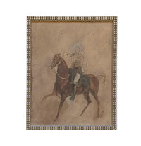Framed Horse Cowboy Art #A-121