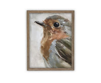 Vintage Framed Canvas Art #A-193