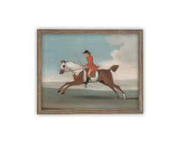 Vintage Framed Canvas Art #A-190