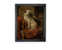Vintage Framed Canvas Art #A-185